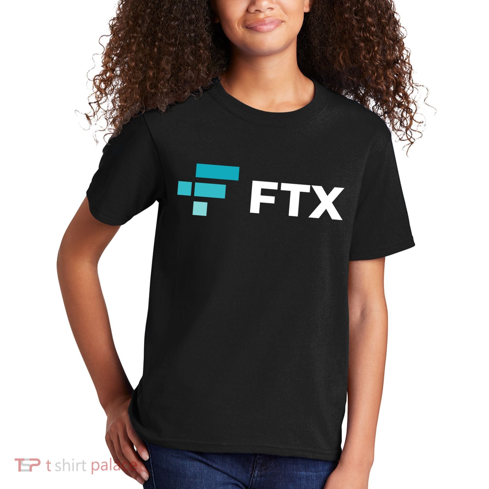FTX Logo Crypto Cryptocurrency FTT Coin Kids T-Shirt