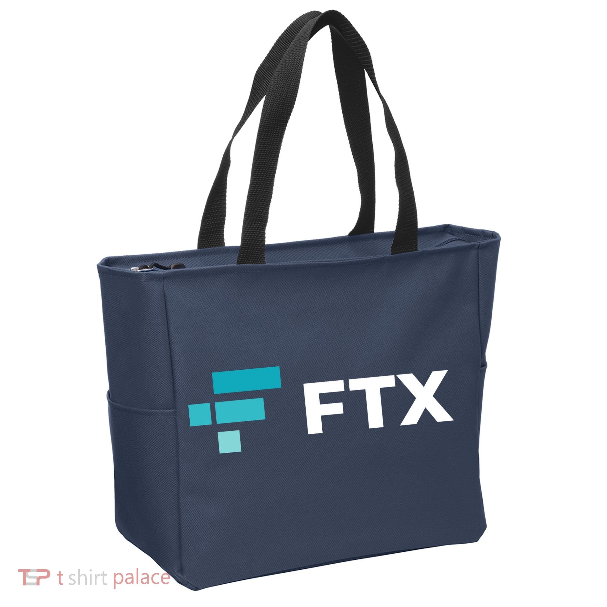 FTX Logo Crypto Cryptocurrency FTT Coin Tote Bag
