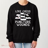 Funny Like Chess Fencing Epee Sword Gift Great Gift Women's Sweatshirt thumb 0