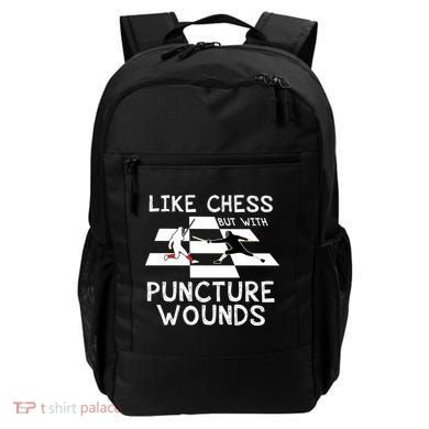 Funny Like Chess Fencing Epee Sword Gift Great Gift Backpack