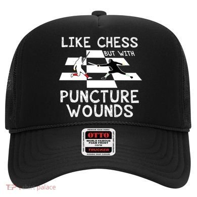 Funny Like Chess Fencing Epee Sword Gift Great Gift Hat