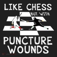 Funny Like Chess Fencing Epee Sword Gift Great Gift Hat thumb 2