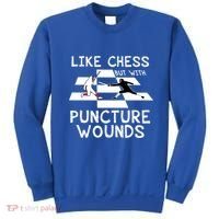 Funny Like Chess Fencing Epee Sword Gift Great Gift Sweatshirt thumb 0