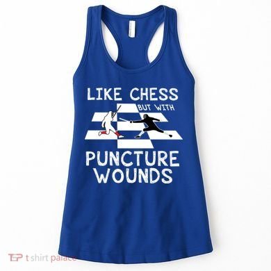 Funny Like Chess Fencing Epee Sword Gift Great Gift Women's Tank Top