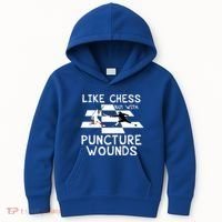 Funny Like Chess Fencing Epee Sword Gift Great Gift Kids Hoodie thumb 0