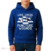 Funny Like Chess Fencing Epee Sword Gift Great Gift Kids Hoodie thumb 4