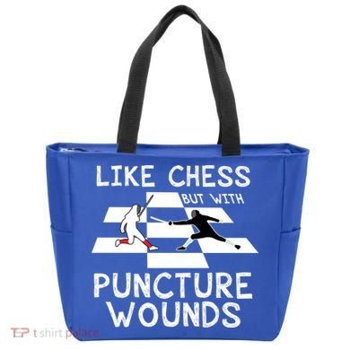 Funny Like Chess Fencing Epee Sword Gift Great Gift Tote Bag