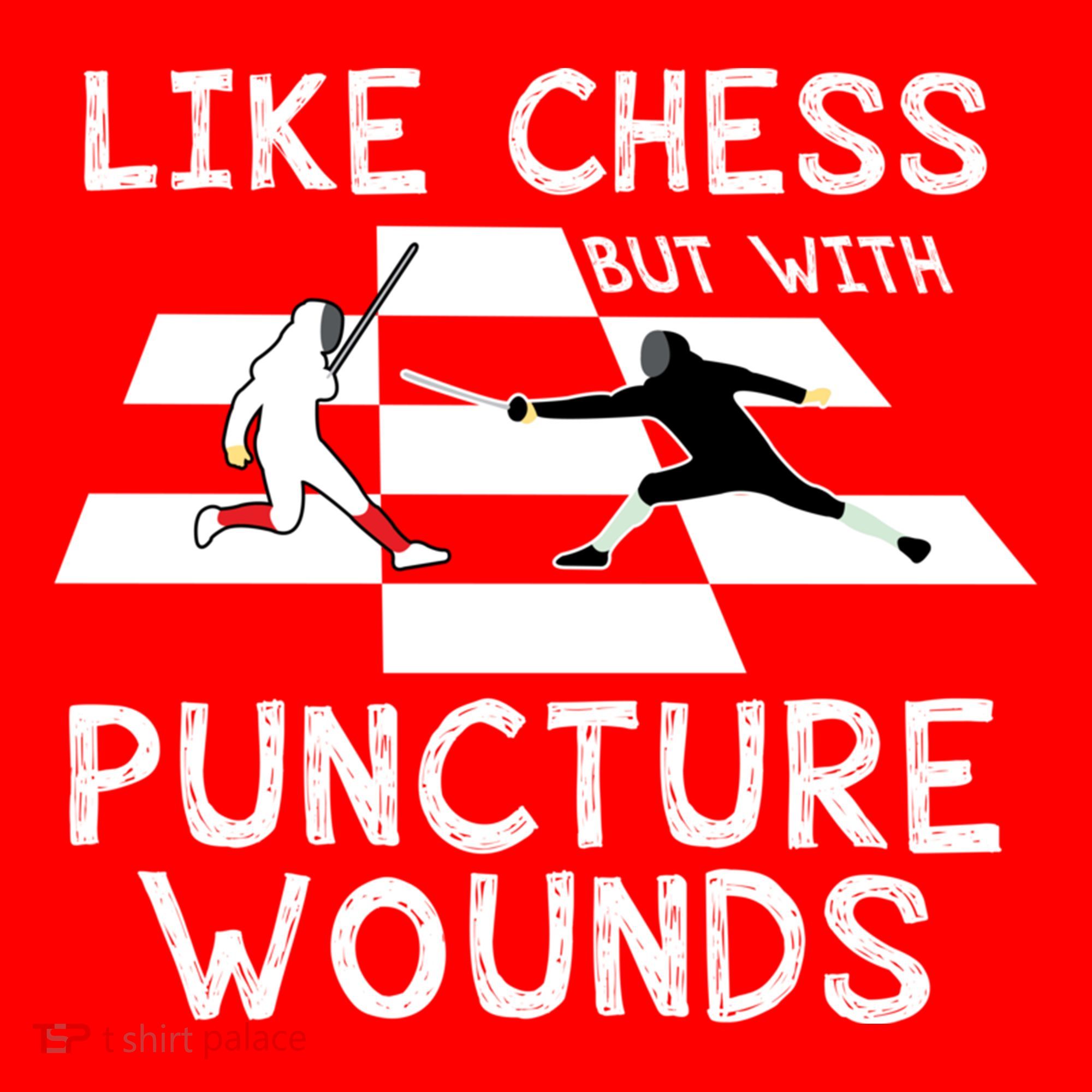 Funny Like Chess Fencing Epee Sword Gift Great Gift Santa Hat