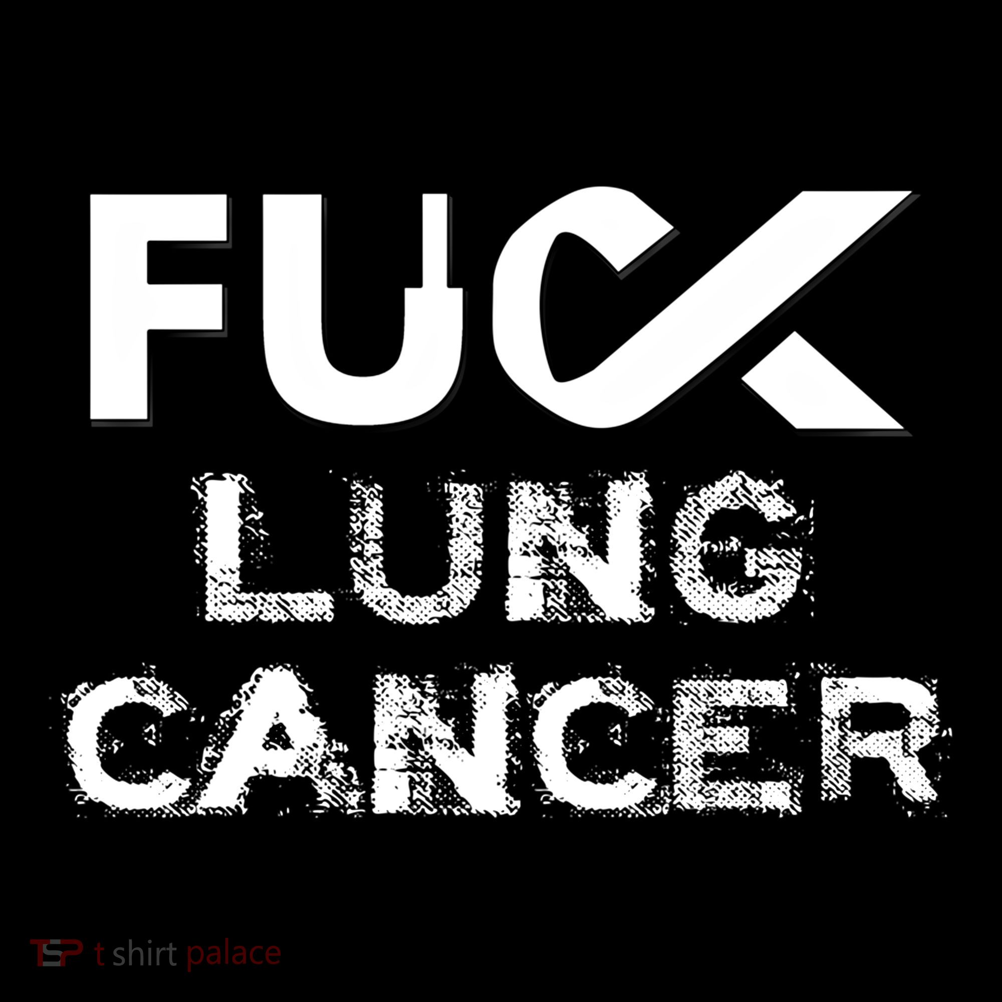 Fuck Lung Cancer Awareness Cool Gift Women's Hoodie