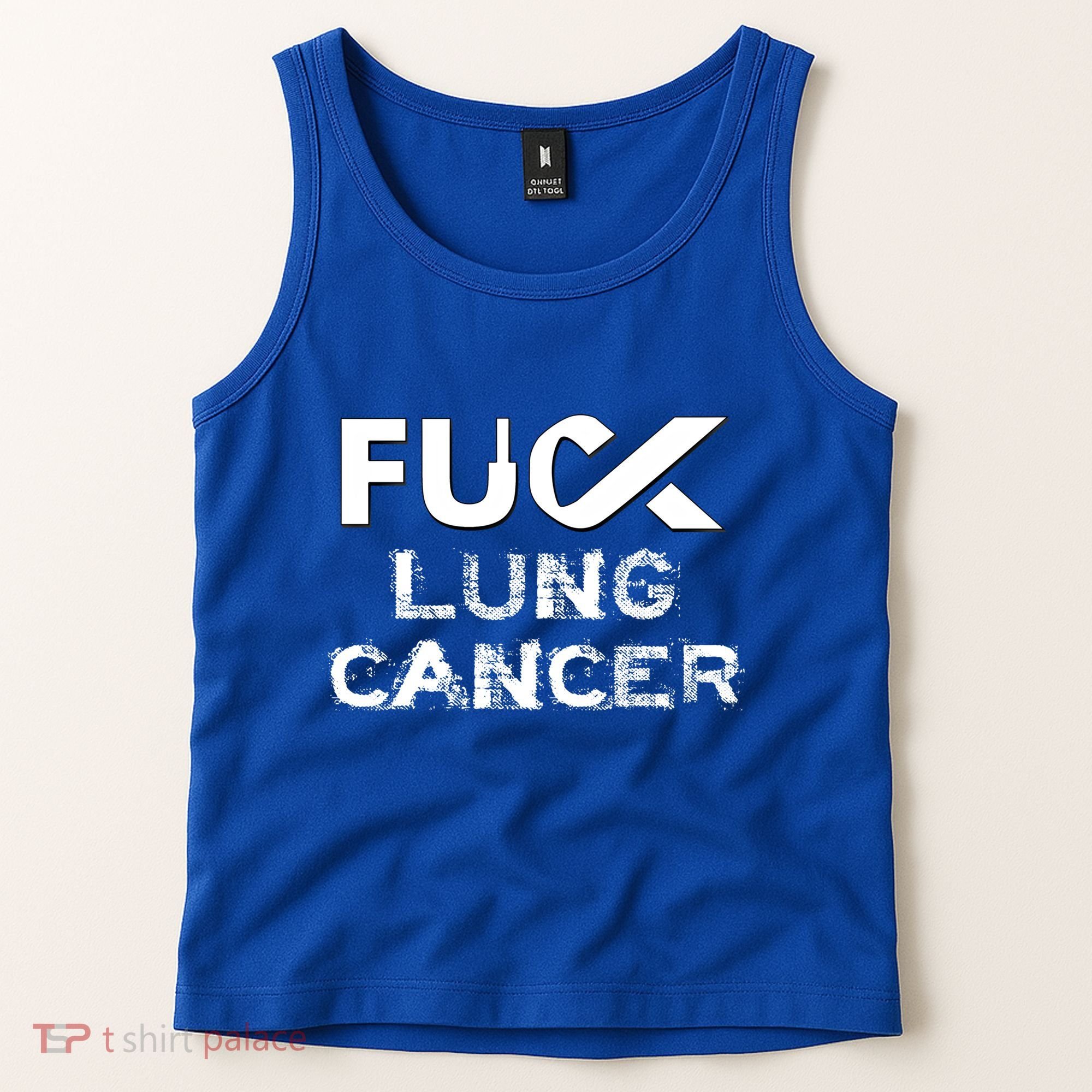 Fuck Lung Cancer Awareness Cool Gift Tank Top