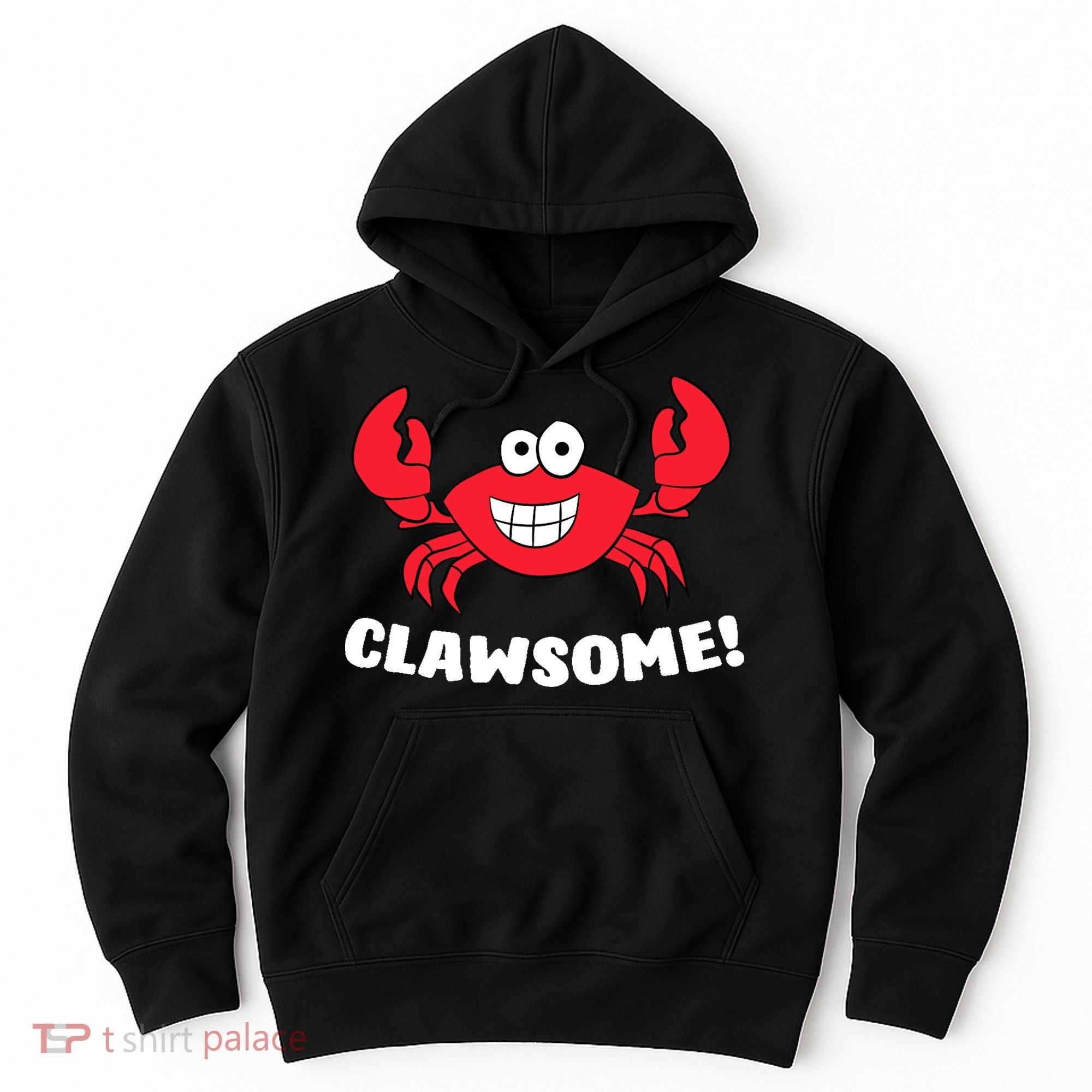 Funny Lobster Clawsome Sea Crab Cartoon Lobster Hoodie