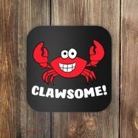 Funny Lobster Clawsome Sea Crab Cartoon Lobster Coaster thumb 0