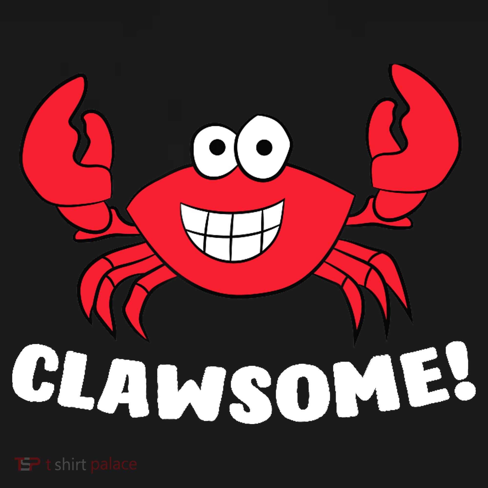Funny Lobster Clawsome Sea Crab Cartoon Lobster Women's Hoodie