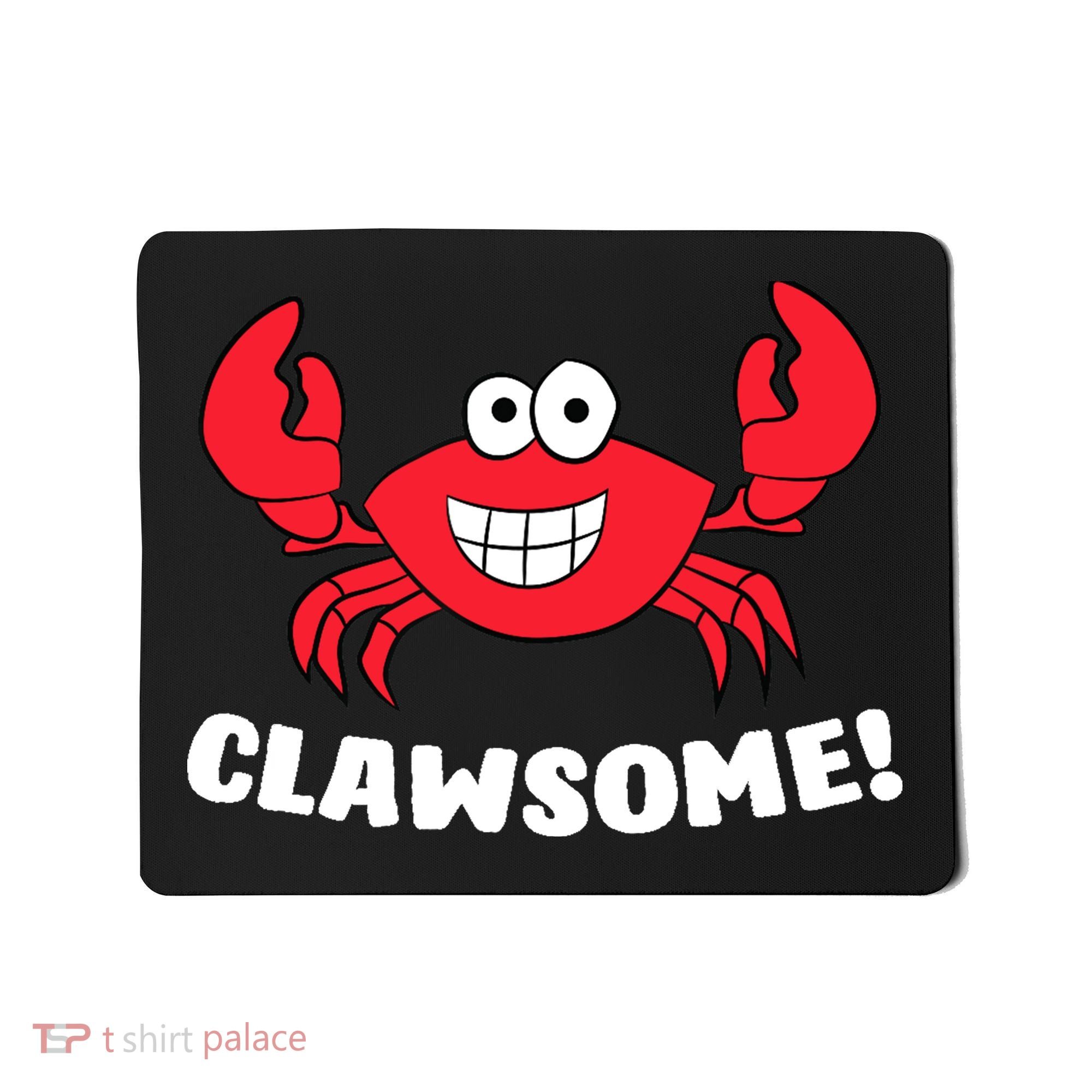 Funny Lobster Clawsome Sea Crab Cartoon Lobster Mousepad