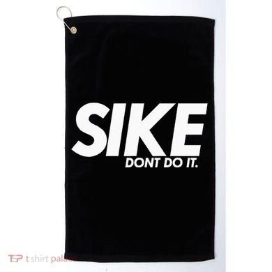 Funny Lets Cuddle Naked Afraid Design Saying Tv Show Gift Golf Towel