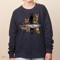 Funny Little Cats Big Cats Women's Sweatshirt thumb 0