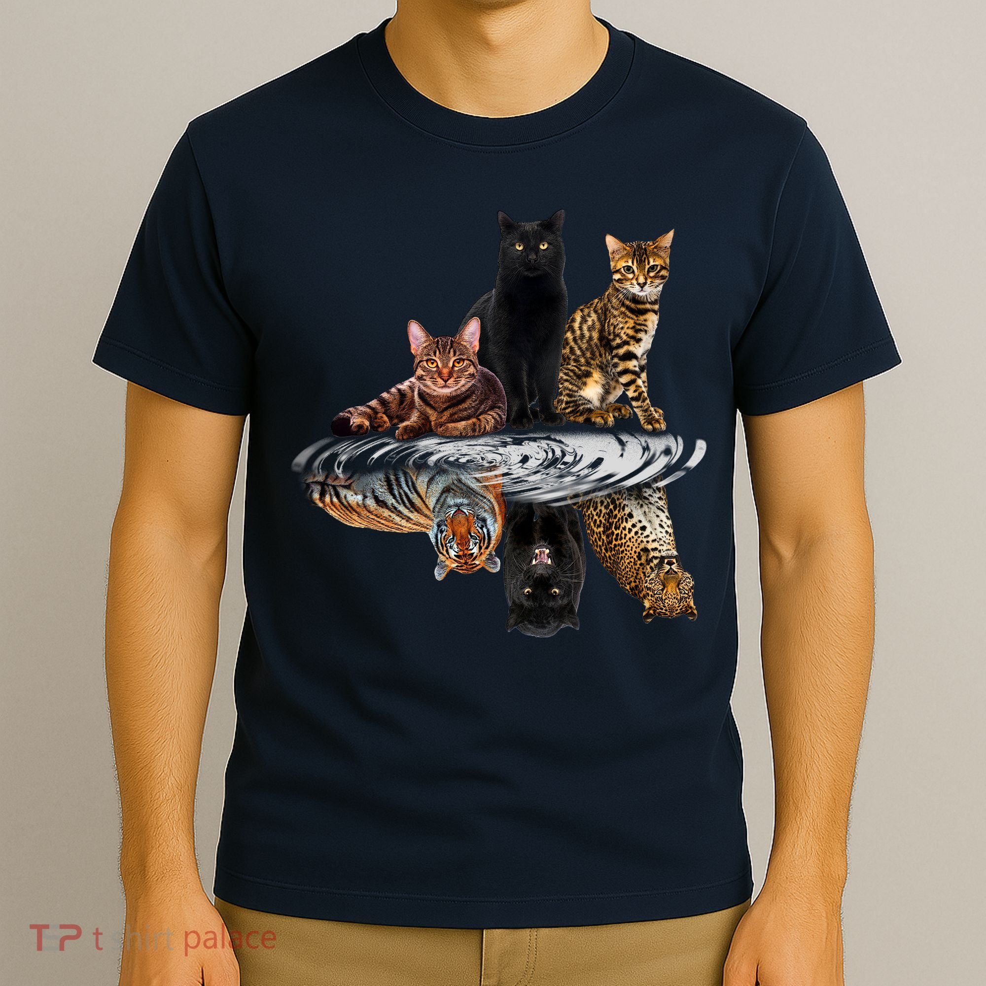 Funny Little Cats Big Cats T-Shirt