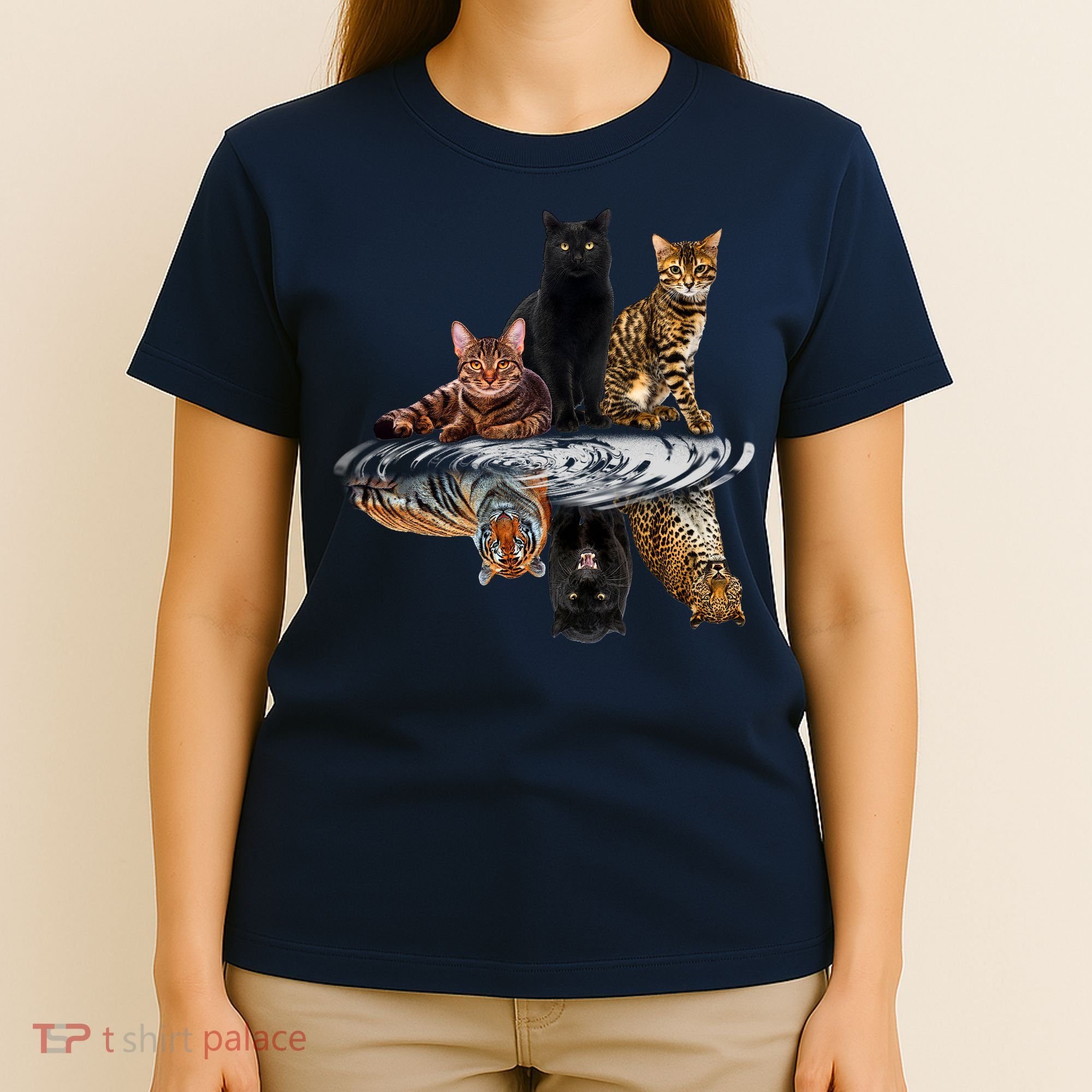 Funny Little Cats Big Cats T-Shirt