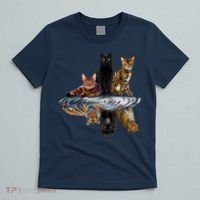 Funny Little Cats Big Cats T-Shirt thumb 5