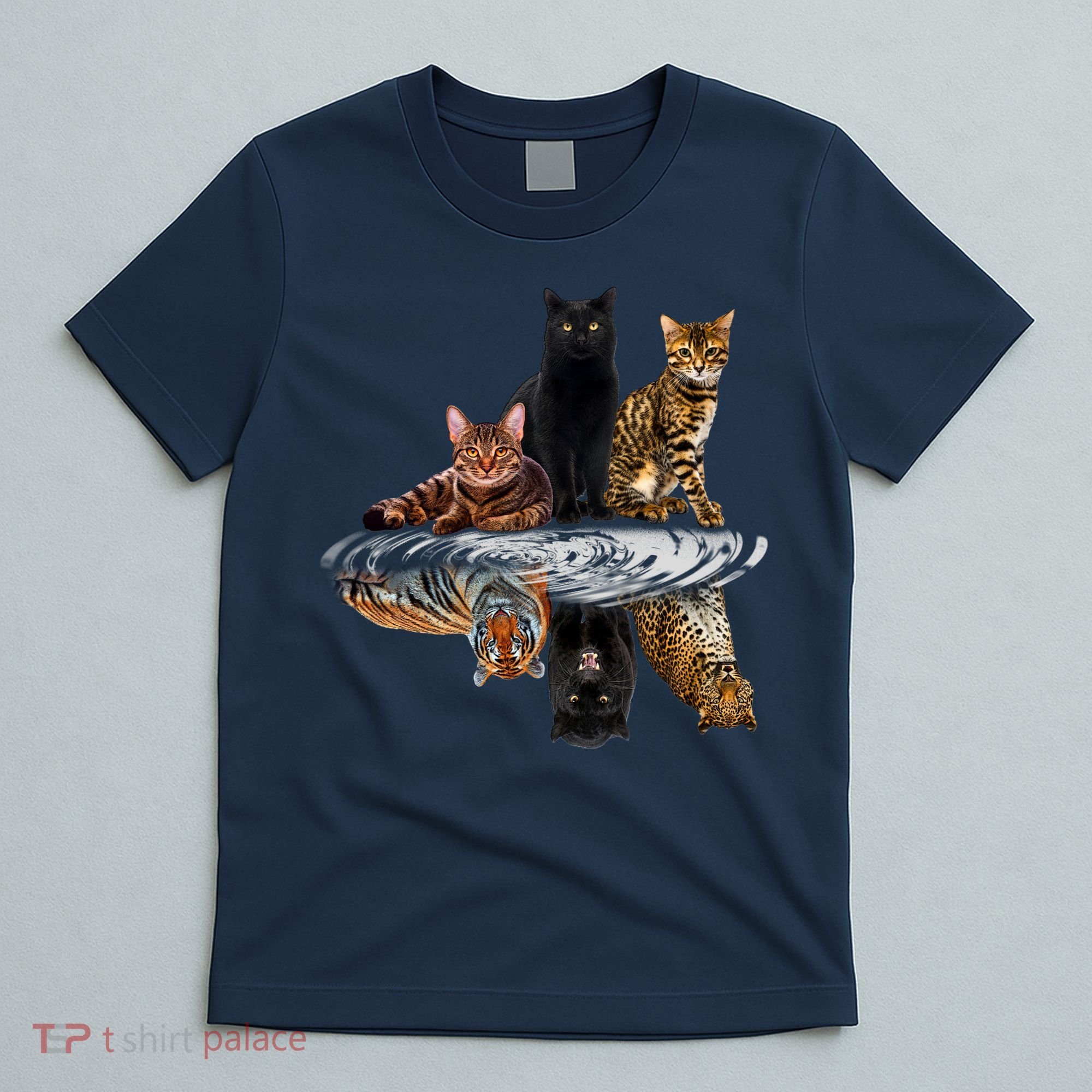 Funny Little Cats Big Cats T-Shirt