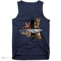 Funny Little Cats Big Cats Tank Top thumb 0