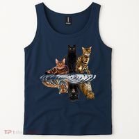 Funny Little Cats Big Cats Tank Top thumb 2