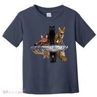 Funny Little Cats Big Cats Toddler T-Shirt thumb 0