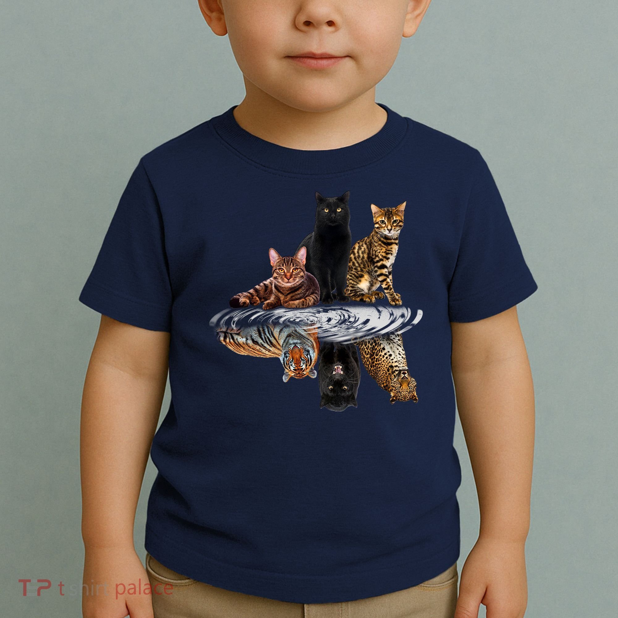 Funny Little Cats Big Cats Toddler T-Shirt