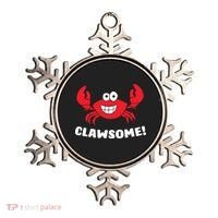 Funny Lobster Clawsome Sea Crab Cartoon Lobster Ornament thumb 0