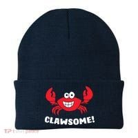 Funny Lobster Clawsome Sea Crab Cartoon Lobster Beanie thumb 0