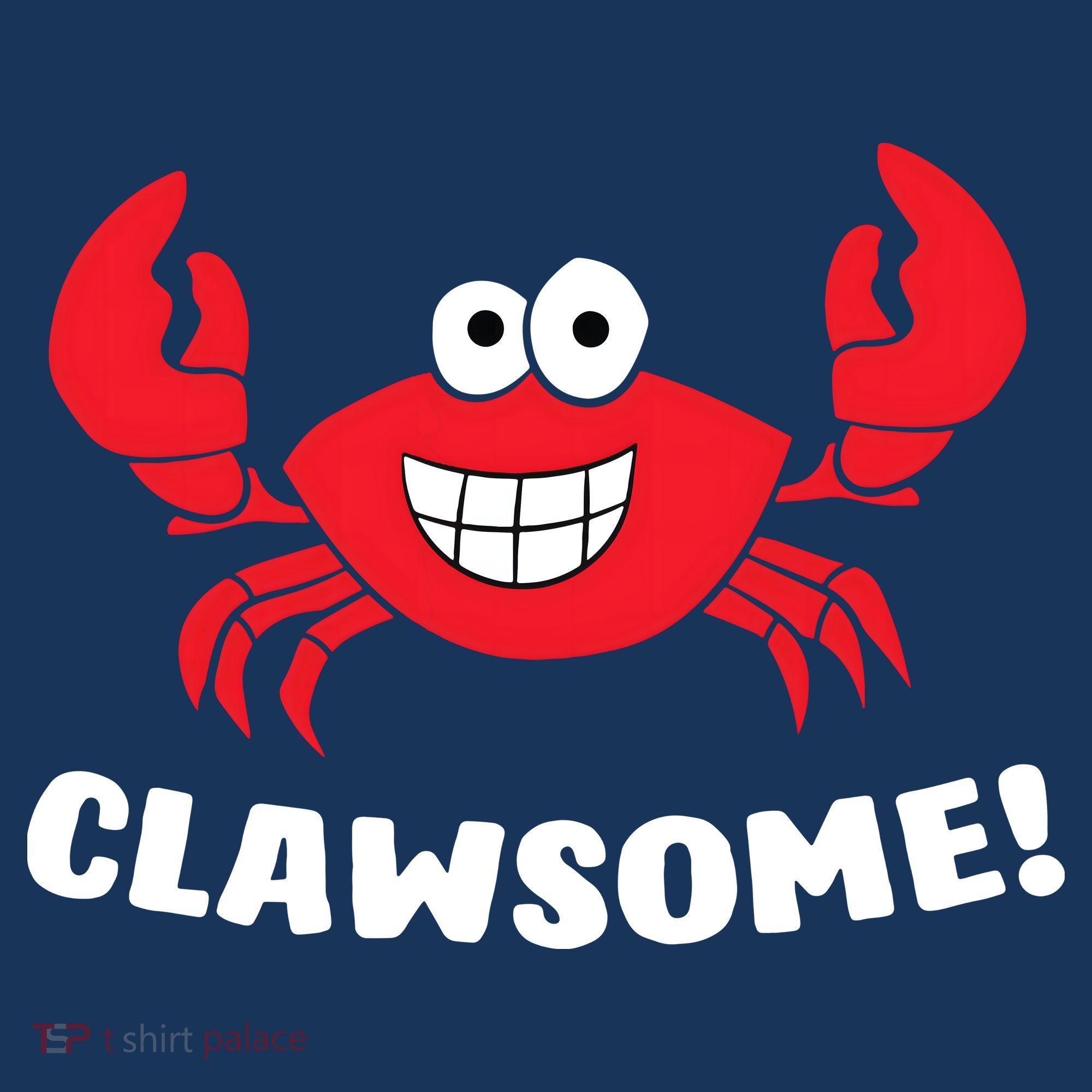 Funny Lobster Clawsome Sea Crab Cartoon Lobster Women's Tank Top