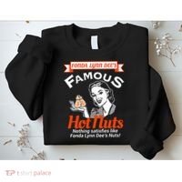 Fonda Lynn Dees Nuts Satisfies Funny Adult Humor Short Sleeve Sweatshirt thumb 2