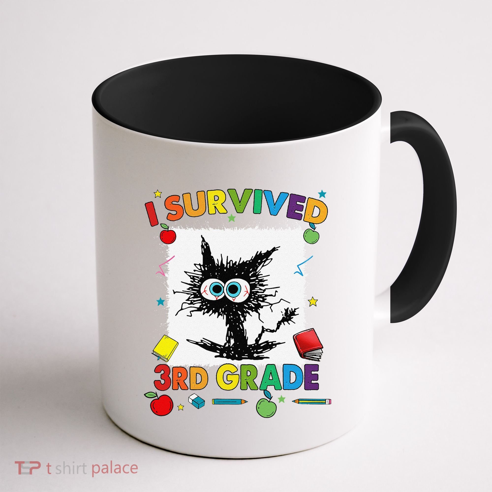 Funny Last Day Of Third 3rd Grade I Survived Third 3rd Grade Coffee Mug