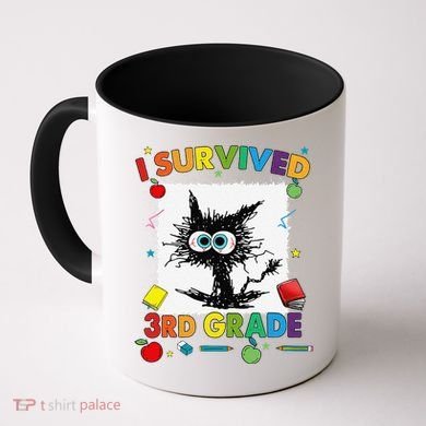 Funny Last Day Of Third 3rd Grade I Survived Third 3rd Grade Coffee Mug