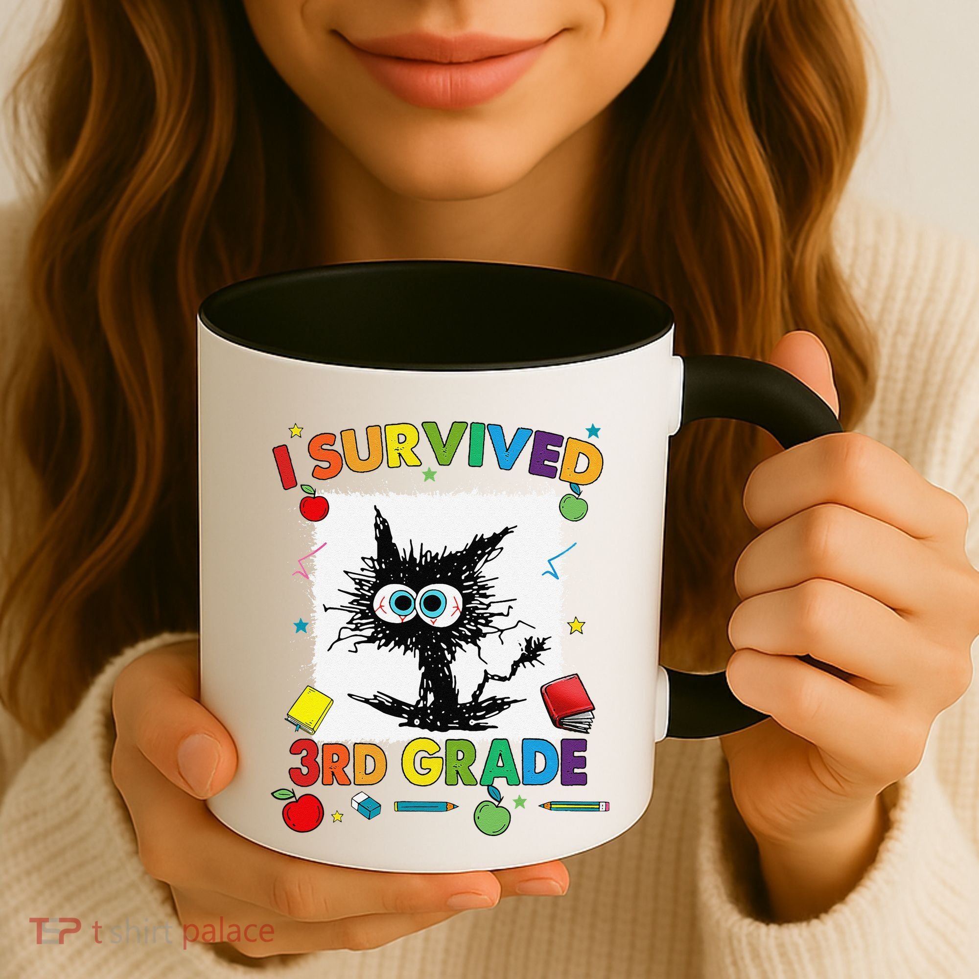 Funny Last Day Of Third 3rd Grade I Survived Third 3rd Grade Coffee Mug