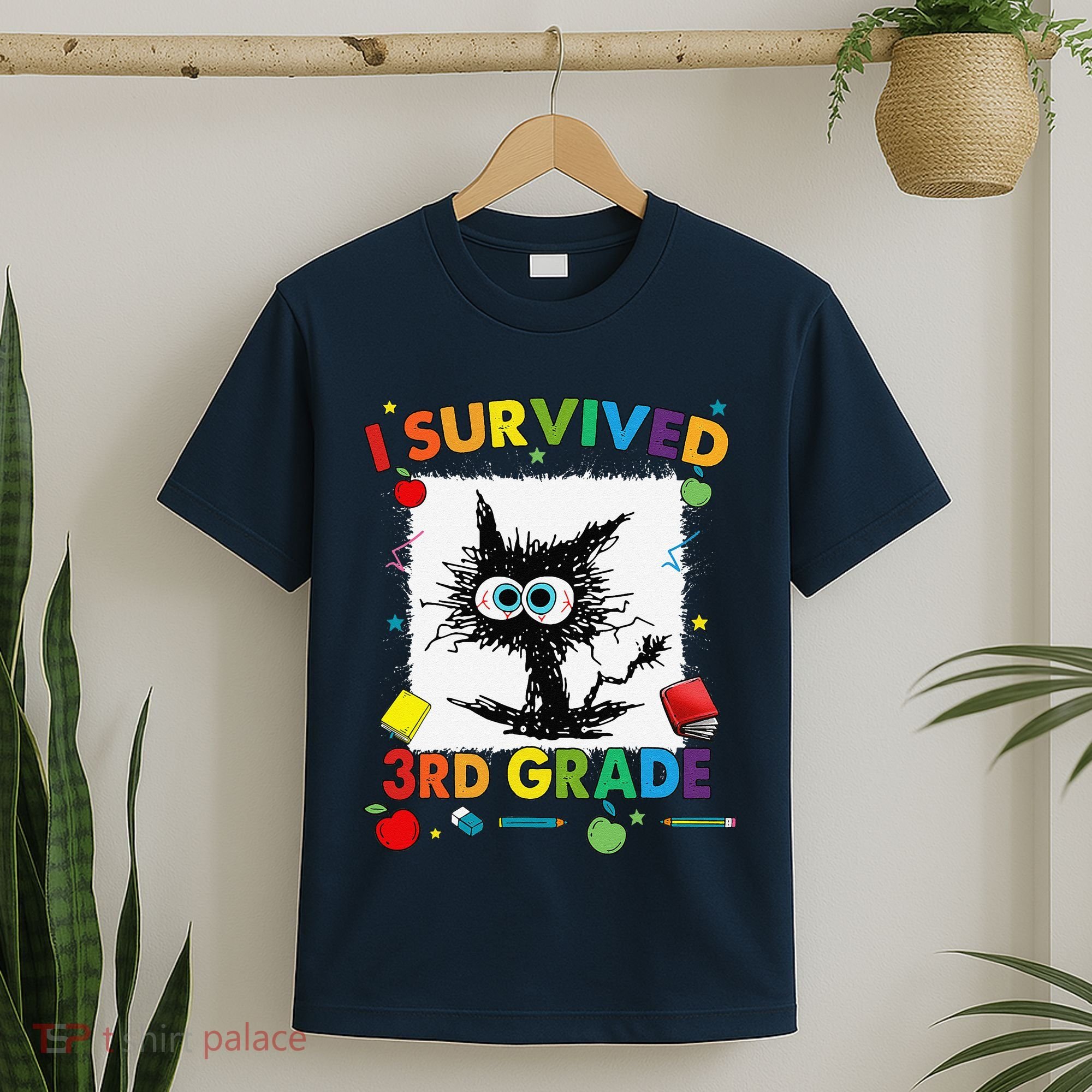 Funny Last Day Of Third 3rd Grade I Survived Third 3rd Grade T-Shirt