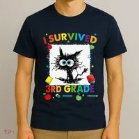 Funny Last Day Of Third 3rd Grade I Survived Third 3rd Grade T-Shirt thumb 3