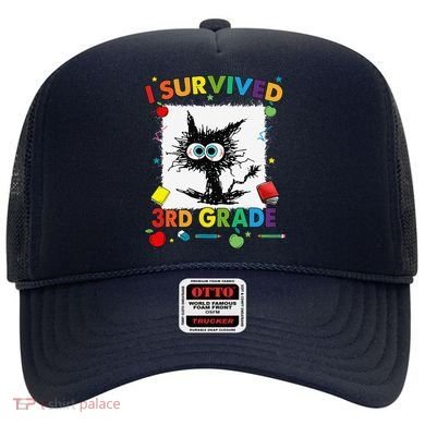 Funny Last Day Of Third 3rd Grade I Survived Third 3rd Grade Hat