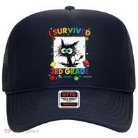 Funny Last Day Of Third 3rd Grade I Survived Third 3rd Grade Hat thumb 0