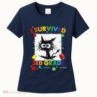 Funny Last Day Of Third 3rd Grade I Survived Third 3rd Grade Women's T-Shirt thumb 0
