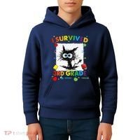Funny Last Day Of Third 3rd Grade I Survived Third 3rd Grade Kids Hoodie thumb 4