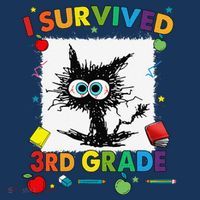 Funny Last Day Of Third 3rd Grade I Survived Third 3rd Grade Kids Hoodie thumb 5