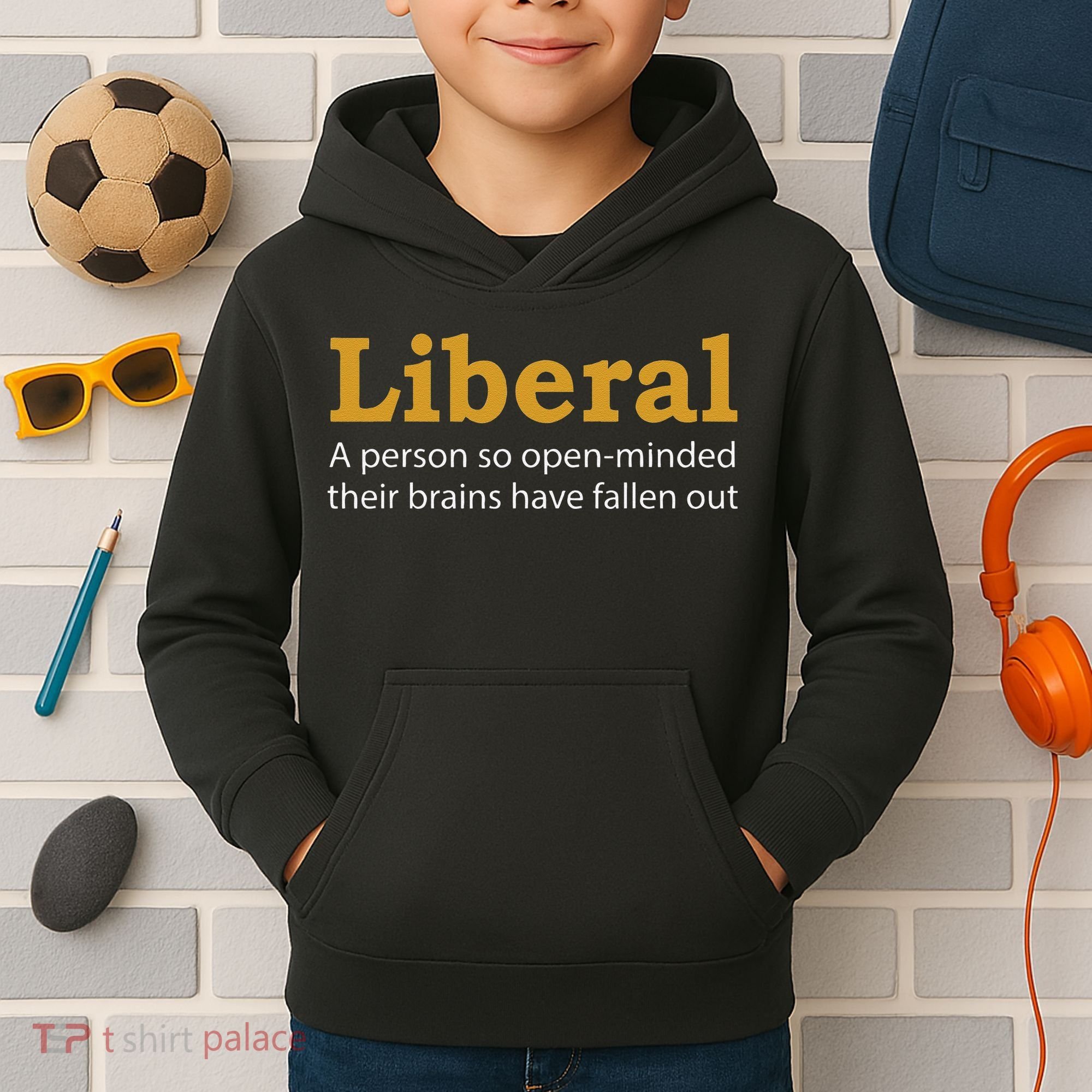 Funny Liberal Democratic Party Conservative Kids Hoodie