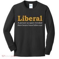 Funny Liberal Democratic Party Conservative Kids Long Sleeve Shirt thumb 0