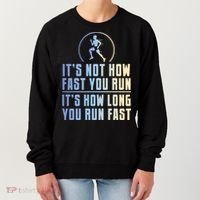 Funny Long Distance Runner Xc Coach Cross Country Gift Meaningful Gift Women's Sweatshirt thumb 0