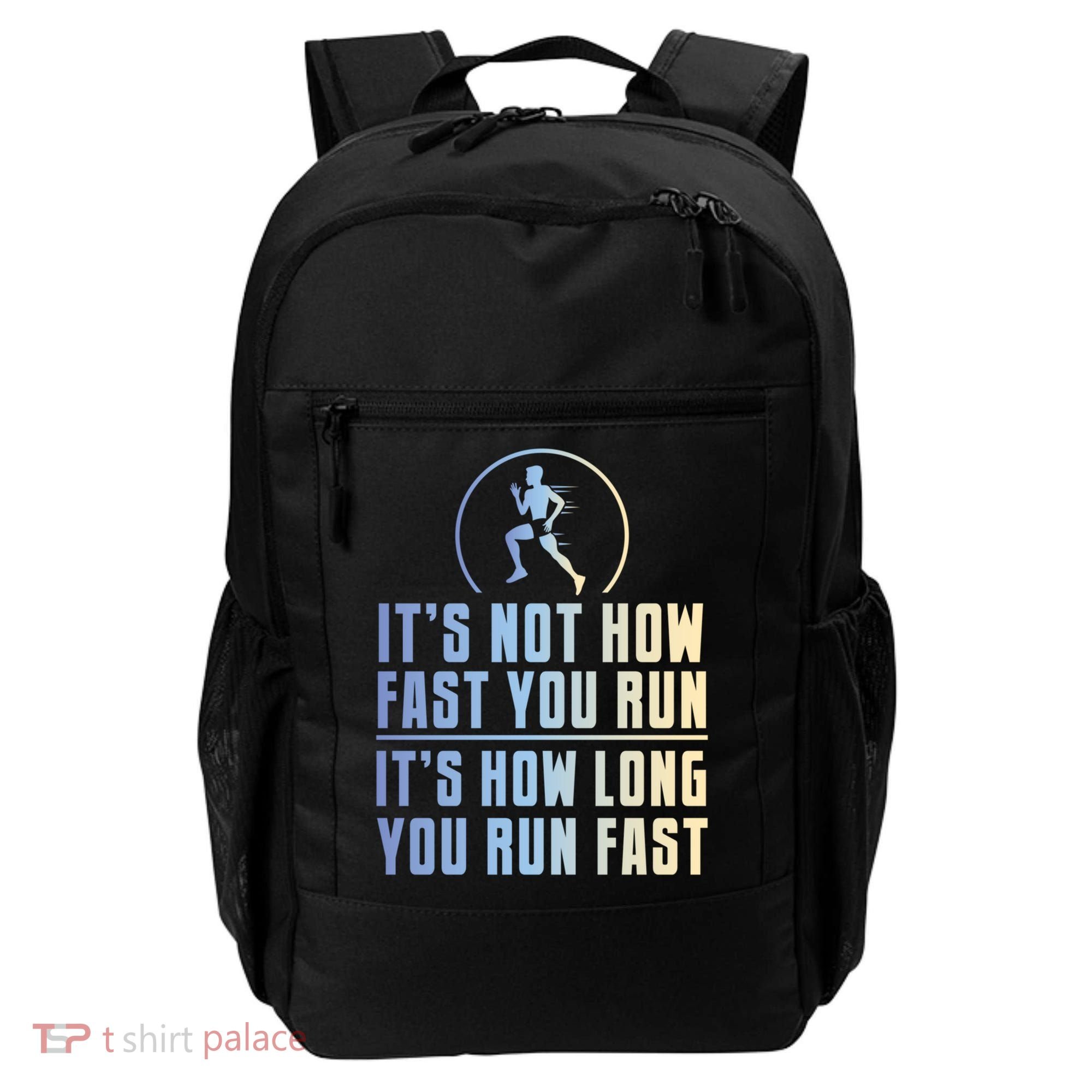 Funny Long Distance Runner Xc Coach Cross Country Gift Meaningful Gift Backpack