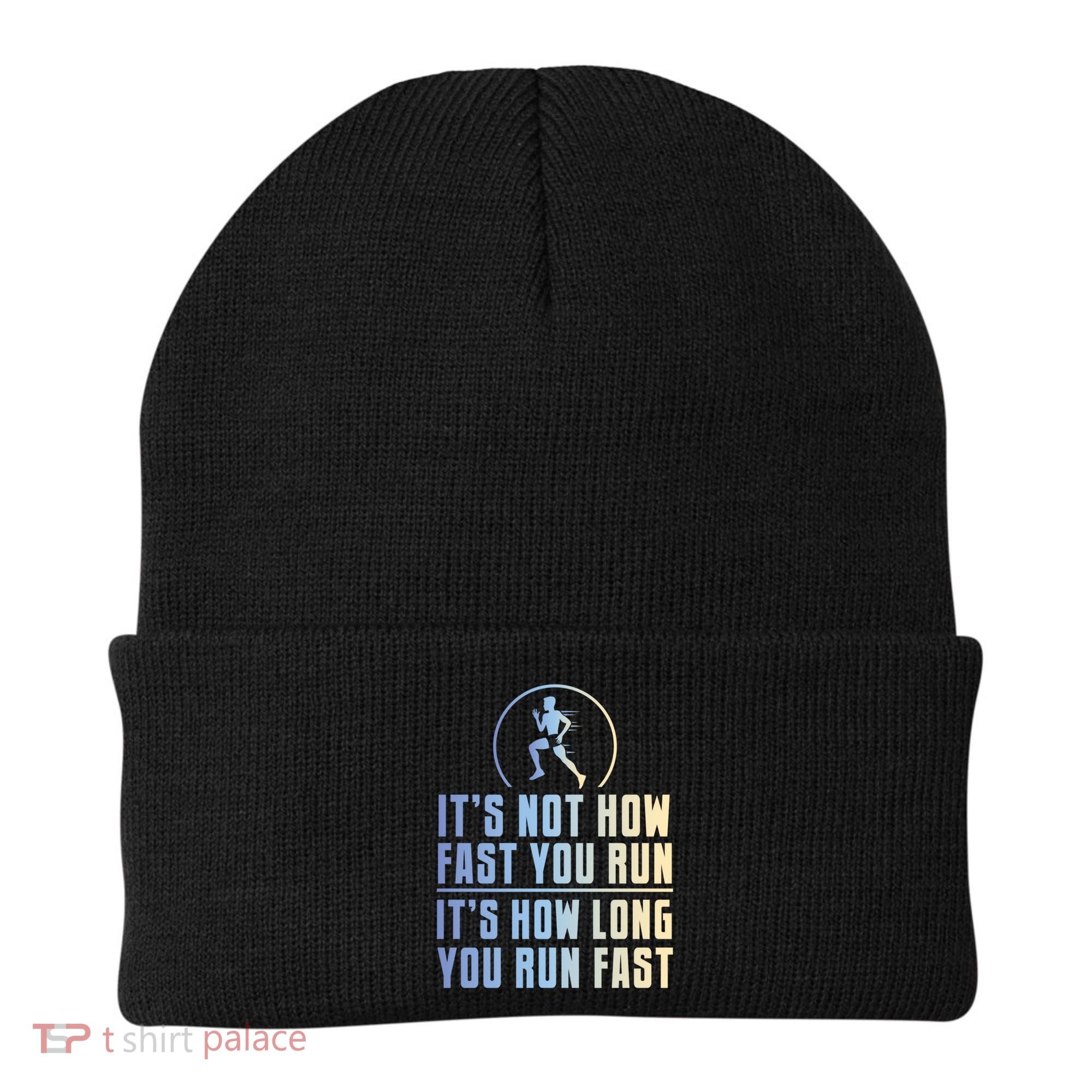 Funny Long Distance Runner Xc Coach Cross Country Gift Meaningful Gift Beanie