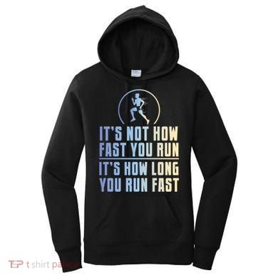 Funny Long Distance Runner Xc Coach Cross Country Gift Meaningful Gift Women's Hoodie