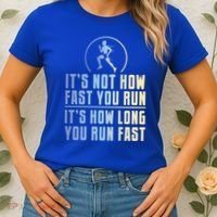Funny Long Distance Runner Xc Coach Cross Country Gift Meaningful Gift Women's T-Shirt thumb 2