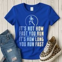 Funny Long Distance Runner Xc Coach Cross Country Gift Meaningful Gift Women's T-Shirt thumb 3